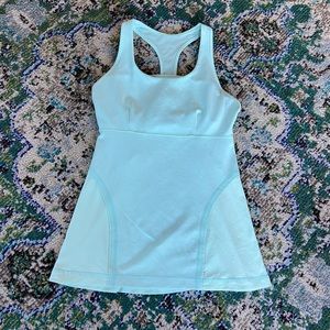 lululemon athletica Light Blue Tank Top